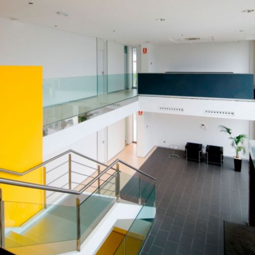 Interior de la sede