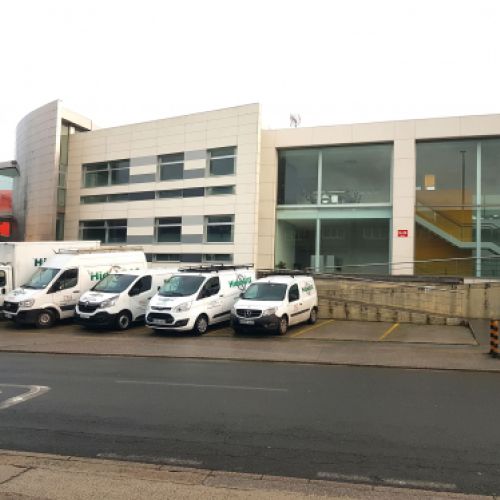 Fachada del exterior de la sede