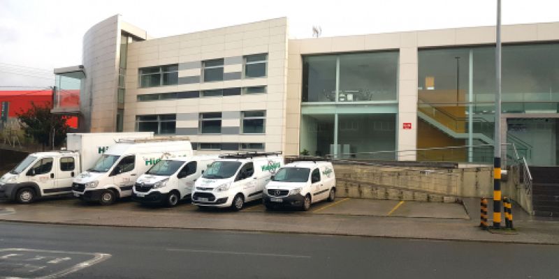 Fachada del exterior de la sede